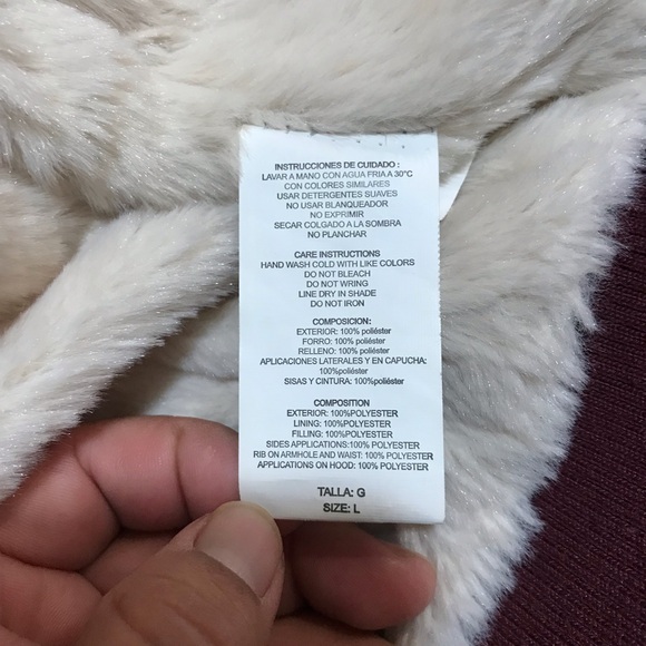 Stefano Di Roma Hoodie Puffy Vest Women’s Size L Color Wine Fur Lining
Pocket’s - Picture 6 of 14